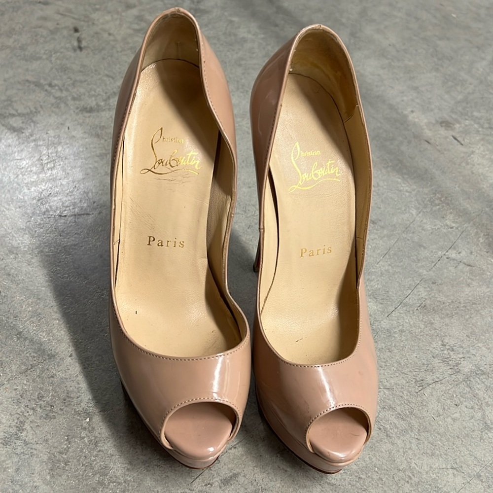 Lady peep Christian Louboutin size 35.5